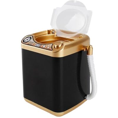 Hperu Makeup Sponge Cleaner Machine Automatic Makeup Sponge Cleaner Machine 4x3x3in Mini Battery Operated Blender Cute Make Up for Powder Puffs No Battery Hperu Makeup Sponge Cleaner Machine Automatic Makeup Sponge Cleaner Machine 4x3x3in Mini Battery Operated Blender Cute Make Up for Powder Puffs No Battery