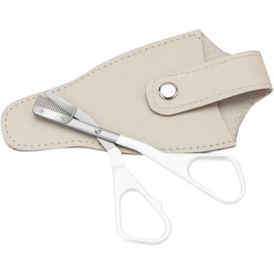 Tsophreniq Complete Eyebrow Shaping Tool with Cutter Scissors Comb Stainless Steel Anti Scratch for Perfect Result Safe Eyebrow Shaper Tsophreniq Complete Eyebrow Shaping Tool with Cutter Scissors Comb Stainless Steel Anti Scratch for Perfect Result Safe Eyebrow Shaper