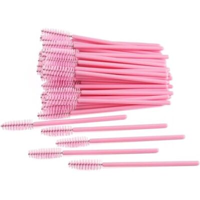 Mlyvax 400Pcs Eyelash Extension Wand Applicator Spoolies Makeup Brushes Set Disposable lash spoolies for precise application, gentle on extensions, bulk pack for salons or home use. Mlyvax 400Pcs Eyelash Extension Wand Applicator Spoolies Makeup Brushes Set Disposable lash spoolies for precise application, gentle on extensions, bulk pack for salons or home use.