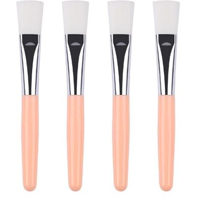 Xjdzineq Miniature Cosmetic Applicators Durability Synthetic Bristles Easy Clean Design for Makeup Skincare Routines Rubber Handle Brush Xjdzineq Miniature Cosmetic Applicators Durability Synthetic Bristles Easy Clean Design for Makeup Skincare Routines Rubber Handle Brush