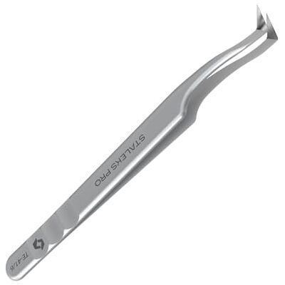 Staleks Vj Professional Eyelashes Tweezers for Beautician Lashes Extensions (Type 6) Staleks Vj Professional Eyelashes Tweezers for Beautician Lashes Extensions (Type 6)