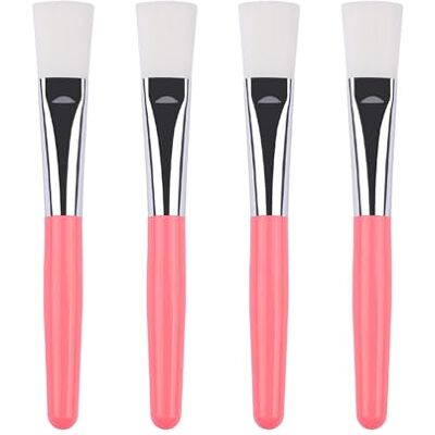 Xjdzineq Miniature Cosmetic Applicators Durability Synthetic Bristles Easy Clean Design for Makeup Skincare Routines Rubber Handle Brush Xjdzineq Miniature Cosmetic Applicators Durability Synthetic Bristles Easy Clean Design for Makeup Skincare Routines Rubber Handle Brush
