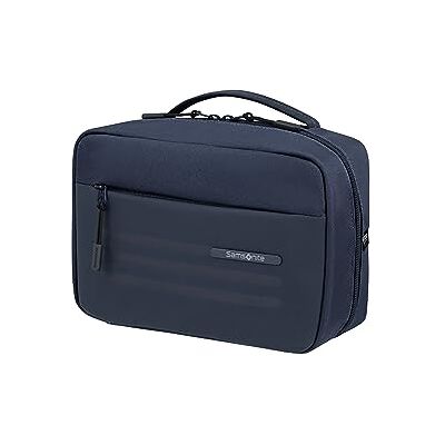 Samsonite Stackd Toilet Kit Toiletry Bag, 24.3 cm, Blue (Navy) Samsonite Stackd Toilet Kit Toiletry Bag, 24.3 cm, Blue (Navy)