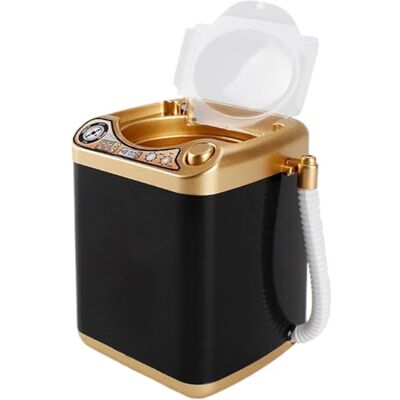 CNAFGBGG Makeup Sponge Cleaner Machine 4 x 3 x 3" Automatic Mini Beauty Blender Battery Operated Beauty Blender Cleaner Cute Make Up for Makeup Sponge, Powder Puffs, No Battery. CNAFGBGG Makeup Sponge Cleaner Machine 4 x 3 x 3" Automatic Mini Beauty Blender Battery Operated Beauty Blender Cleaner Cute Make Up for Makeup Sponge, Powder Puffs, No Battery.