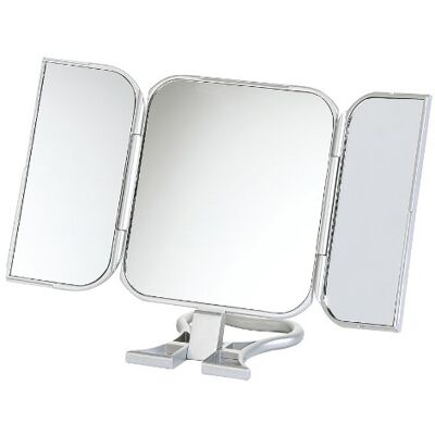 DC DANIELLE Danielle 23x12cm Folding Travel Mirror True Image DC DANIELLE Danielle 23x12cm Folding Travel Mirror True Image