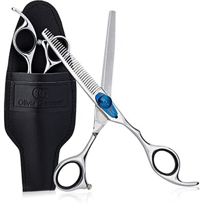 Olivia Garden Xtreme 5.75" Right Hand Scissors Ergonomic Handle, Adjustable Tension, Perfect for Beginners & Students Olivia Garden Xtreme 5.75" Right Hand Scissors Ergonomic Handle, Adjustable Tension, Perfect for Beginners & Students