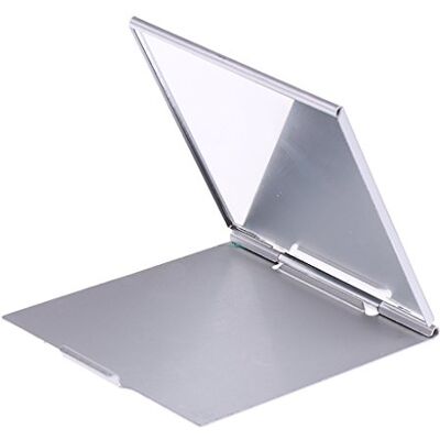 Paowsietiviity Portable Mini Travel Mirror Aluminum Alloy Pocket Size for Camping Aluminum alloy,durable,handheld or tabletop,pocket size,easy carry,for camping,travel,home,Made Paowsietiviity Portable Mini Travel Mirror Aluminum Alloy Pocket Size for Camping Aluminum alloy,durable,handheld or tabletop,pocket size,easy carry,for camping,travel,home,Made