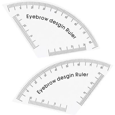 Oxxggkao Multi-Template Eyebrow Ruler Tool for Balanced Brow Shaping, Beginner-Friendly & Easy for Daily Makeup Styles Eyebrow Shaping Guide Oxxggkao Multi-Template Eyebrow Ruler Tool for Balanced Brow Shaping, Beginner-Friendly & Easy for Daily Makeup Styles Eyebrow Shaping Guide