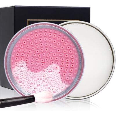 DUcare Makeup Brush Cleaner – Solid Soap Cleanser & Silicone Pad Clean synthetic & natural bristles. Clean Beauty Blenders. Keep brushes soft. Coconut oil formula. For daily use & travel. DUcare Makeup Brush Cleaner – Solid Soap Cleanser & Silicone Pad Clean synthetic & natural bristles. Clean Beauty Blenders. Keep brushes soft. Coconut oil formula. For daily use & travel.