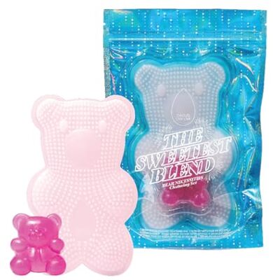 beautyblender Bear Cleansing Set – Makeup Sponge Cleaner with Cute Bear Scrub Mat – Deep Cleansing for s and Brushes – Effective Makeup Tool Care for Flawless Application beautyblender Bear Cleansing Set – Makeup Sponge Cleaner with Cute Bear Scrub Mat – Deep Cleansing for s and Brushes – Effective Makeup Tool Care for Flawless Application