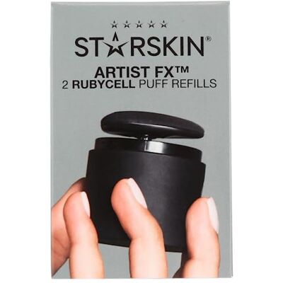 STARSKIN Artist FX™ Auto-Patting Makeup Applicator and Refill Pack (2 Rubycell Puff Refill Pack) STARSKIN Artist FX™ Auto-Patting Makeup Applicator and Refill Pack (2 Rubycell Puff Refill Pack)