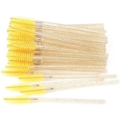 Mlyvax 400Pcs Eyelash Extension Wand Applicator Spoolies Makeup Brushes Set Disposable lash spoolies for precise application, gentle on extensions, bulk pack for salons or home use. Mlyvax 400Pcs Eyelash Extension Wand Applicator Spoolies Makeup Brushes Set Disposable lash spoolies for precise application, gentle on extensions, bulk pack for salons or home use.
