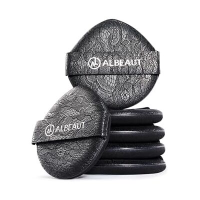 ALBEAUT Air Cushion Puff 6PCS, Soft Makeup Sponge for Liquid Foundation, Teardrop Foundation Applicator for Flawless Base Makeup ALBEAUT Air Cushion Puff 6PCS, Soft Makeup Sponge for Liquid Foundation, Teardrop Foundation Applicator for Flawless Base Makeup
