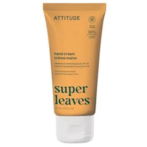 ATTITUDE Hand Cream, EWG Verified, Plant and Mineral-Based, Dermatologically Tested, Vegan Personal Care Products, Orange Leaves, 75 mL ATTITUDE Hand Cream, EWG Verified, Plant and Mineral-Based, Dermatologically Tested, Vegan Personal Care Products, Orange Leaves, 75 mL