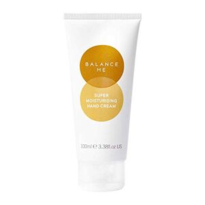 Balance Me Super Moisturising Hand Cream – 100% Natural - Intensely Nourishes Dry Or Cracked Hands - Shea Butter & Chamomile Nourishes Sensitive Eczema Prone Dry Hands - Made In Uk – 100Ml