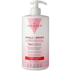 VALQUER Hyaludrops Body Lotion - Fresa y Karité - 72H - 700ml VALQUER Hyaludrops Body Lotion - Fresa y Karité - 72H - 700ml
