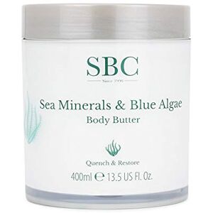 SBC Skincare Sea Minerals & Blue Algae Body Butter 400ml Hydrating Body Lotion With Hyaluronic Acid Body Butter For Men And Women Vegan Friendly Body Moisturiser Body Cream For Dry Skin SBC Skincare Sea Minerals & Blue Algae Body Butter 400ml Hydrating Body Lotion With Hyaluronic Acid Body Butter For Men And Women Vegan Friendly Body Moisturiser Body Cream For Dry Skin