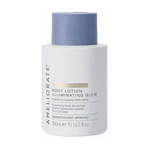 AMELIORATE Illuminating Glow Transforming Body Lotion 300ml for Keratosis Pilaris (KP) & Dry Skin Exfoliating Moisturiser with Lactic Acid (AHA) & Pearl Particles for an Instant Shimmering Glow AMELIORATE Illuminating Glow Transforming Body Lotion 300ml for Keratosis Pilaris (KP) & Dry Skin Exfoliating Moisturiser with Lactic Acid (AHA) & Pearl Particles for an Instant Shimmering Glow