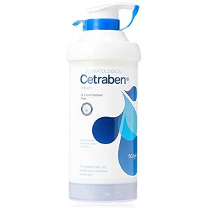 Cetraben Dermatological Emollient Cream, Dry or Chapped Skin, SLS and Paraben Free, Fragrance Free, 500 g Cetraben Dermatological Emollient Cream, Dry or Chapped Skin, SLS and Paraben Free, Fragrance Free, 500 g