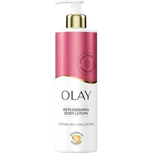 Olay Hyaluronic Acid Replenishing Body Lotion, 24HR Moisturising Cream Full Body Skin Care, Replenishes Skin Moisture, Vitamin B5 B3, Glycerin, Smooth and Moisturised Skin, No Greasy Residue, 500ml Olay Hyaluronic Acid Replenishing Body Lotion, 24HR Moisturising Cream Full Body Skin Care, Replenishes Skin Moisture, Vitamin B5 B3, Glycerin, Smooth and Moisturised Skin, No Greasy Residue, 500ml