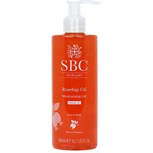 SBC Skincare Rosehip Oil Moisturising Gel 300ml, Anti-Ageing Face And Body Moisturiser With Rosehip Oil and Vitamins A, C and E, Hydrates and Brightens SBC Skincare Rosehip Oil Moisturising Gel 300ml, Anti-Ageing Face And Body Moisturiser With Rosehip Oil and Vitamins A, C and E, Hydrates and Brightens