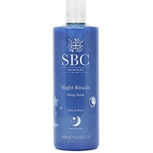 SBC Skincare Night Rituals Sleep Soak 500ml Soothing, Sleepy Bedtime Bubble Bath for All The Family SBC Skincare Night Rituals Sleep Soak 500ml Soothing, Sleepy Bedtime Bubble Bath for All The Family