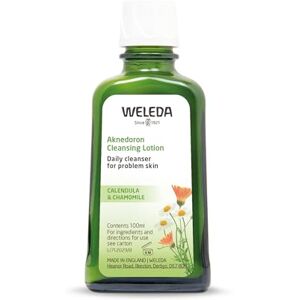 Weleda Aknedoron Cleansing Lotion, Tackles Bacteria, Problem Skin, Spot Treatment, Deep Cleansing & Purifying, Certified Natural, Organic, 100 ml Weleda Aknedoron Cleansing Lotion, Tackles Bacteria, Problem Skin, Spot Treatment, Deep Cleansing & Purifying, Certified Natural, Organic, 100 ml