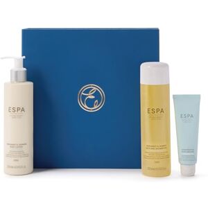ESPA Bergamot & Jasmine Collection Luxury Bath & Body Spa Gift Set with Shower Gel, Body Lotion & Exfoliator Nourishes & Awakens Skin with Pure Essential Oil Aromatherapy ESPA Bergamot & Jasmine Collection Luxury Bath & Body Spa Gift Set with Shower Gel, Body Lotion & Exfoliator Nourishes & Awakens Skin with Pure Essential Oil Aromatherapy
