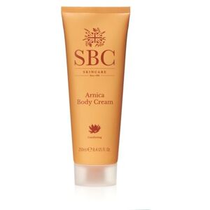 SBC Skincare Arnica Body Cream 250ml, Muscle Tension Relief & Deep Moisturisation, With Shea Butter, Sweet Almond Oil & Vitamin E, Aromatic Spa-Like Scent with Essential Oils SBC Skincare Arnica Body Cream 250ml, Muscle Tension Relief & Deep Moisturisation, With Shea Butter, Sweet Almond Oil & Vitamin E, Aromatic Spa-Like Scent with Essential Oils