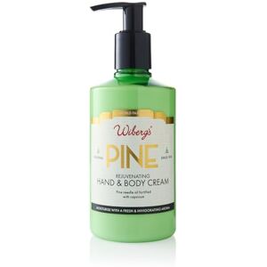 Wiberg's Pine Hand & Body Cream 300ml Hydrating with Cocoa Butter, Aloe Vera & Vitamin E Refreshing Eucalyptus & Pine Scent Nourishing Moisturiser for All Skin Types Wiberg's Pine Hand & Body Cream 300ml Hydrating with Cocoa Butter, Aloe Vera & Vitamin E Refreshing Eucalyptus & Pine Scent Nourishing Moisturiser for All Skin Types