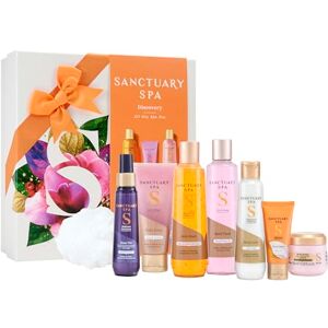 SANCTUARY Spa All Day Spa Day Gift Set, Pampering Bath & Body Collection with Body Wash, Scrub, Lotion & More, Christmas Self-Care Kit for Her SANCTUARY Spa All Day Spa Day Gift Set, Pampering Bath & Body Collection with Body Wash, Scrub, Lotion & More, Christmas Self-Care Kit for Her