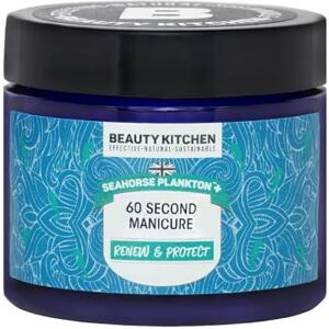 Beauty Kitchen Seahorse Plankton + 60 Second Manicure 80g Himalayan Salt Hand Scrub Removes Dry Skin, Softens & Reduces Age Spots Vegan/Cruelty Free Beauty Kitchen Seahorse Plankton + 60 Second Manicure 80g Himalayan Salt Hand Scrub Removes Dry Skin, Softens & Reduces Age Spots Vegan/Cruelty Free
