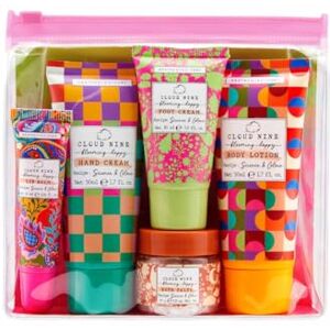 Heathcote & Ivory Hand Cream and Body Lotion x2 50ml, Foot Cream 30ml, Lip Balm 10ml, Bath Salts 30g, Moisturising Kit In Zip Bag, Travel Size, Vegan and Cruelty Friendly, Beauty Gift For Her Heathcote & Ivory Hand Cream and Body Lotion x2 50ml, Foot Cream 30ml, Lip Balm 10ml, Bath Salts 30g, Moisturising Kit In Zip Bag, Travel Size, Vegan and Cruelty Friendly, Beauty Gift For Her