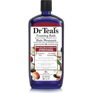 Dr Teal's Foaming Bath with Pure Epsom Salt Shea Butter & Almond Oil with Essential Oils 1L Dr Teal's Foaming Bath with Pure Epsom Salt Shea Butter & Almond Oil with Essential Oils 1L