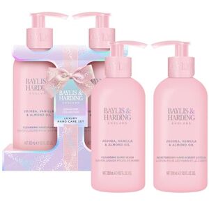 Baylis & Harding Jojoba, Vanilla & Almond Oil Luxury Hand Care Gift Set Vegan Friendly Baylis & Harding Jojoba, Vanilla & Almond Oil Luxury Hand Care Gift Set Vegan Friendly