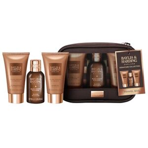 Baylis & Harding Black Pepper & Ginseng Men's Travel Wash Bag Gift Set (Pack of 1) Vegan Friendly Baylis & Harding Black Pepper & Ginseng Men's Travel Wash Bag Gift Set (Pack of 1) Vegan Friendly