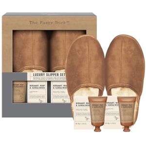 Baylis & Harding The Fuzzy Duck Bergamot, Hemp & Sandalwood Men's Luxury Slipper Gift Set Vegan Friendly (Pack of 1) Baylis & Harding The Fuzzy Duck Bergamot, Hemp & Sandalwood Men's Luxury Slipper Gift Set Vegan Friendly (Pack of 1)