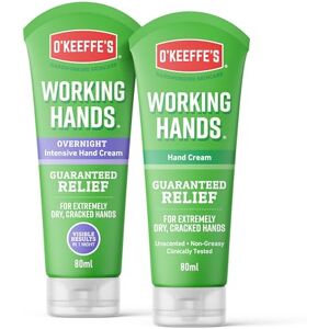 O'Keeffe's Working Hands Overnight 80ml & Working Hands 80ml (Twin Pack Hands) O'Keeffe's Working Hands Overnight 80ml & Working Hands 80ml (Twin Pack Hands)