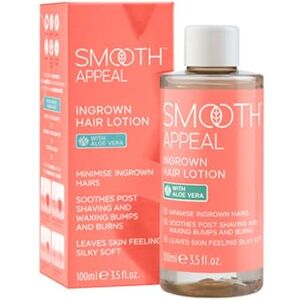Smooth Appeal Ingrown Hair Lotion Professional Ingrown Hair Treatment, Gentle Exfoliator that Soothes Skin Pre & Post Hair Removal from Shaving or Waxing, Vegan Skincare, 100ml Smooth Appeal Ingrown Hair Lotion Professional Ingrown Hair Treatment, Gentle Exfoliator that Soothes Skin Pre & Post Hair Removal from Shaving or Waxing, Vegan Skincare, 100ml