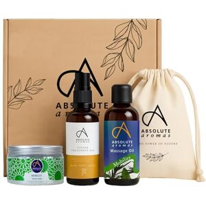 Absolute Aromas Recovery Ritual Gift Set Epsom Bath Salts, Massage Oil & Ginger Treatment Oil for Muscle Recovery, Relaxation & Stress Relief Natural Essential Oils Gift Set for Women & Men Absolute Aromas Recovery Ritual Gift Set Epsom Bath Salts, Massage Oil & Ginger Treatment Oil for Muscle Recovery, Relaxation & Stress Relief Natural Essential Oils Gift Set for Women & Men