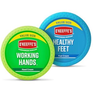 O'Keeffe's Working Hands 193g & Healthy Feet 180g (Twin Pack) O'Keeffe's Working Hands 193g & Healthy Feet 180g (Twin Pack)