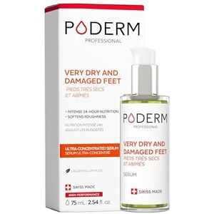 PODERM – VERY DRY AND DAMAGED FEET – Intensely Repairs and Nourishes for 24 Hours – Visibly Repaired Feet in 7 Days 100% Natural Ingredients – Foot Care – Swiss Made PODERM – VERY DRY AND DAMAGED FEET – Intensely Repairs and Nourishes for 24 Hours – Visibly Repaired Feet in 7 Days 100% Natural Ingredients – Foot Care – Swiss Made