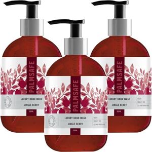 Palmsafe Red Rose 300ml x 3 Luxury Hand Wash Soothing Hand Cleanser Hydrates Sensitive or Irritated Skin Natural Bioactives to Nourish and Moisturise Vegan-friendly Palmsafe Red Rose 300ml x 3 Luxury Hand Wash Soothing Hand Cleanser Hydrates Sensitive or Irritated Skin Natural Bioactives to Nourish and Moisturise Vegan-friendly