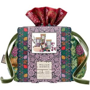 William Morris at Home Hand Creams x3 30ml, Guest Soap 50g, Velvet Pouch, Moisturiser, Shea Butter, Festive Fragrance, Makeup, Toiletry, Wash Bag, Travel Size, Vegan and Cruelty Free, Beauty Gift William Morris at Home Hand Creams x3 30ml, Guest Soap 50g, Velvet Pouch, Moisturiser, Shea Butter, Festive Fragrance, Makeup, Toiletry, Wash Bag, Travel Size, Vegan and Cruelty Free, Beauty Gift
