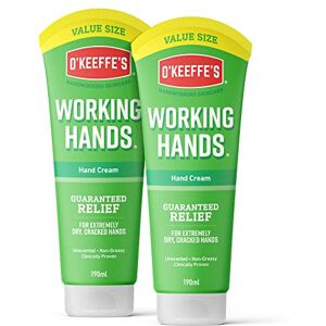 O'Keeffe's - Working Hands - 190ml (2 Pack) - Non-greasy - Cream O'Keeffe's - Working Hands - 190ml (2 Pack) - Non-greasy - Cream