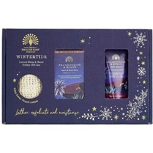 The English Soap Company Wintertide Frankincense & Myrrh Luxury Soap & Hand Cream Hand Care Gift Set