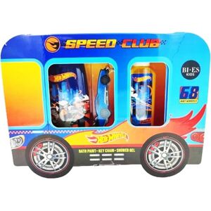KP Pharma Hot Wheels Speed Club Bath Time Kids Gift Set Refreshing 2 in 1 Shower Gel & Shampoo (250ml), Bright Bath Paint (60ml) & Cool Hot Wheels Key Chain for Kids -Paraben-Free & For Sensitive Skin, Age 3+ KP Pharma Hot Wheels Speed Club Bath Time Kids Gift Set Refreshing 2 in 1 Shower Gel & Shampoo (250ml), Bright Bath Paint (60ml) & Cool Hot Wheels Key Chain for Kids -Paraben-Free & For Sensitive Skin, Age 3+