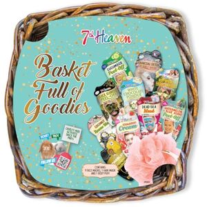 7th Heaven Basket Full of Goodies Face Masks Set, (Contains 9 Face Masks, 1 Hair Mask, 1 Body Puff) Pamper Gifts for Women Genuine Face Masks Skincare 7th Heaven Basket Full of Goodies Face Masks Set, (Contains 9 Face Masks, 1 Hair Mask, 1 Body Puff) Pamper Gifts for Women Genuine Face Masks Skincare
