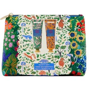 Heathcote & Ivory Scented Hand Cream and Wash x2 30ml, Velvet Soft Handbag, Moisturiser, Shea Butter, Travel Pouch For Beauty Essentials, Vegan and Cruelty Friendly, Gift For Her Heathcote & Ivory Scented Hand Cream and Wash x2 30ml, Velvet Soft Handbag, Moisturiser, Shea Butter, Travel Pouch For Beauty Essentials, Vegan and Cruelty Friendly, Gift For Her