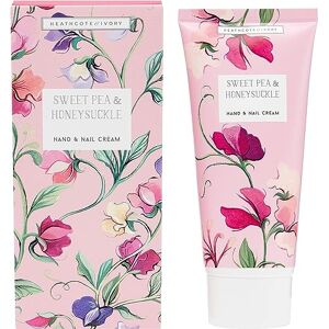 Heathcote & Ivory - Sweet Pea & Honeysuckle Hand & Nail Cream - 100ml - Cream Heathcote & Ivory - Sweet Pea & Honeysuckle Hand & Nail Cream - 100ml - Cream